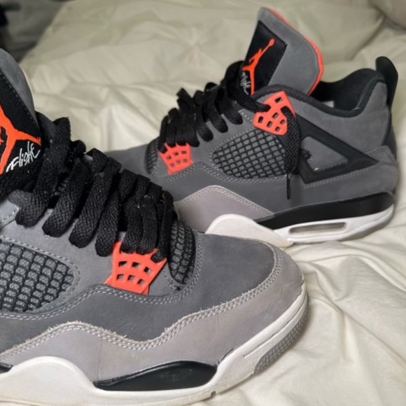 Nike Air Jordan 4 Retro Infrared Gr 8.5 - Picture 8 of 8